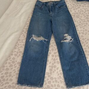 Women’s Levi’s high waisted straight jeans